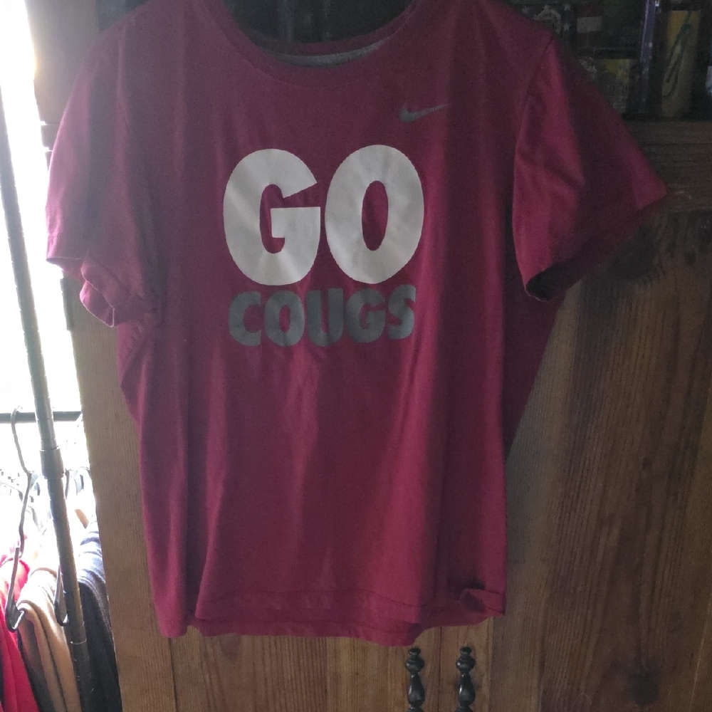 Nike Maroon 'Go Cougs' Tee